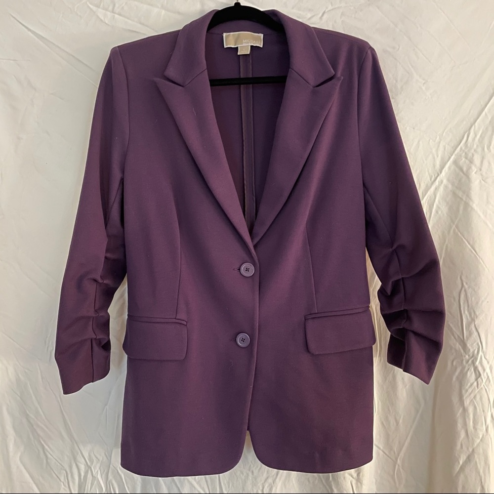 Purple Michael Kors blazer